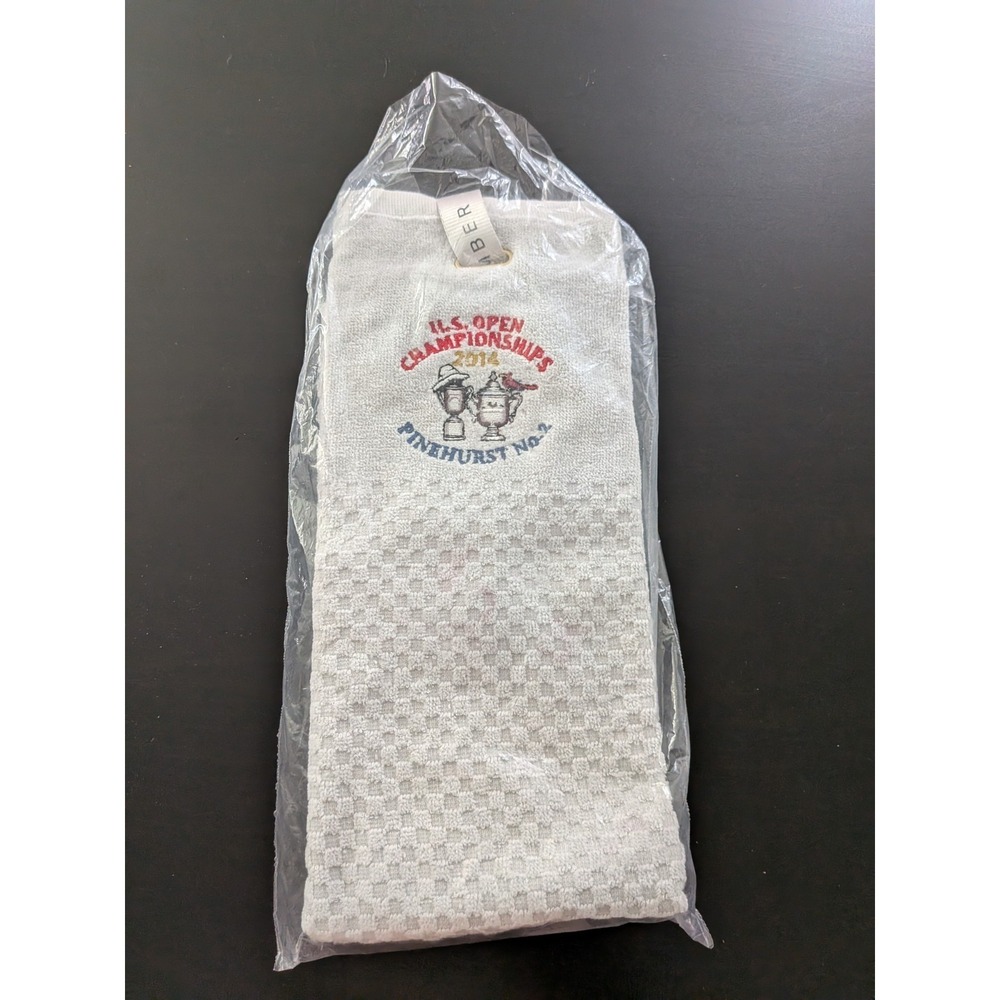 2014 U.S. OPEN Championship Member Commemorative Golf Towel Pinehurst No.2 NEW